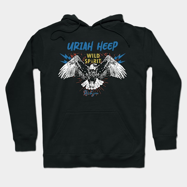 uriah heep wild spirit Hoodie by akhirnya pattern